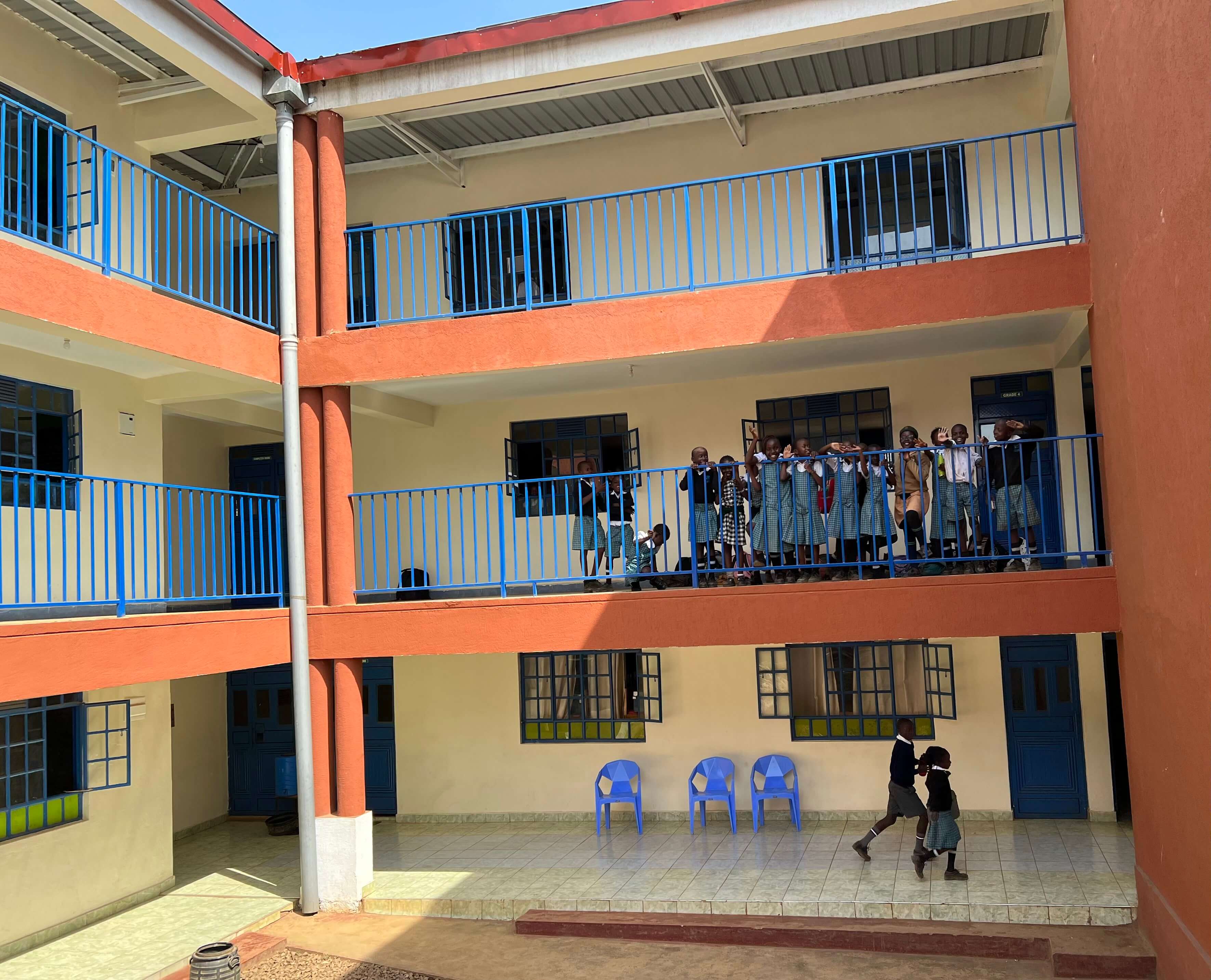 Group of Kenyan School Children