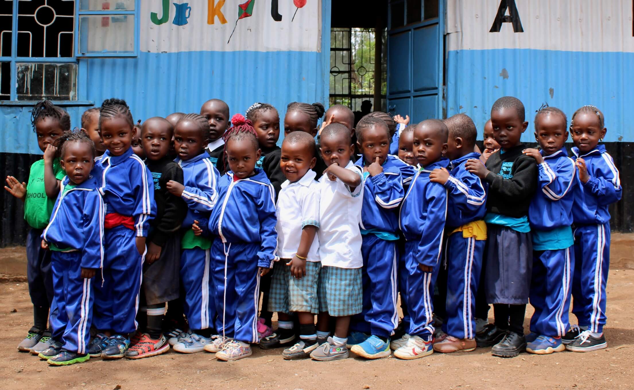 Children in classroom